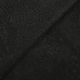 Dentelle polyester résille Graziella noir