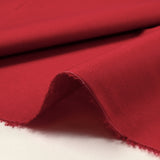 Popeline de coton rouge