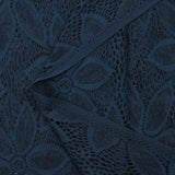 Dentelle polyester Camila marine
