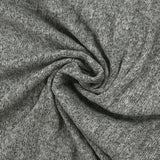 Maille côtelée Sabrina gris chiné