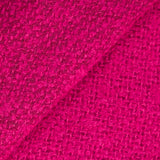 Tweed de laine mélangée rose