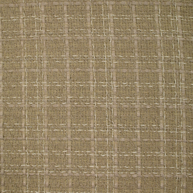Tweed de polyester Camille fond beige