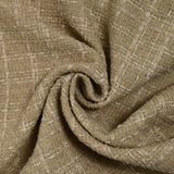 Tweed de polyester Camille fond beige