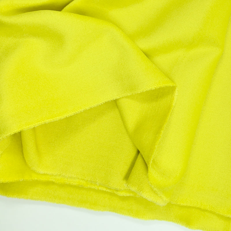 Lemon yellow pop wool