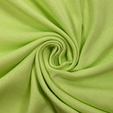 Jersey de coton bord-côte vert pastel