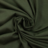 Military green cotton jersey