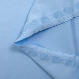 Jersey de coton bleu ciel