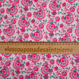 Coton matelassé double face Sandhya rose au mètre