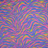 Coton matelassé double face léopard jaune au mètre