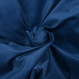 Velours de coton élasthanne fantaisie Adrinana bleu foncé