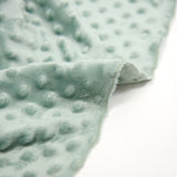 Fleece Minky Water Green Relief