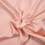 Crêpe satin polyester Bubble rose clair