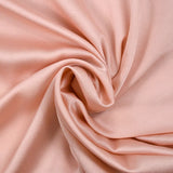 Crêpe satin polyester Bubble rose clair