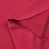 Crêpe satin polyester Bubble cerise