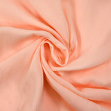 Alba peach pink satin fluid polyester