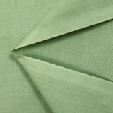 Popeline de coton Noé vert amande