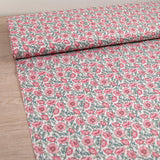 Coton liberty ® Astell Reece rose au mètre
