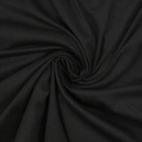 Jersey de viscose noir corbeau