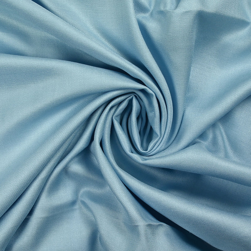 Twill de viscose bleu ciel