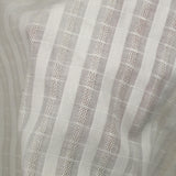 Voile de coton ajouré fantaisie blanc cassé