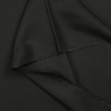 Twill de viscose noir charbon