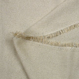 Crêpe de viscose Lurex argent fond sable