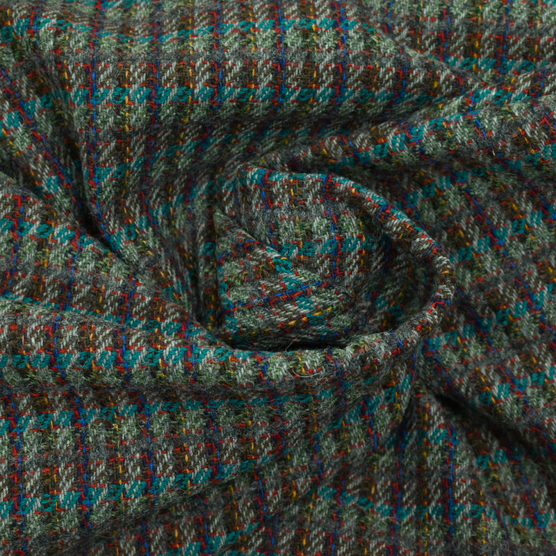 Fantasy mixed wool turquoise line