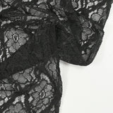 Dentelle polyester Candice noir