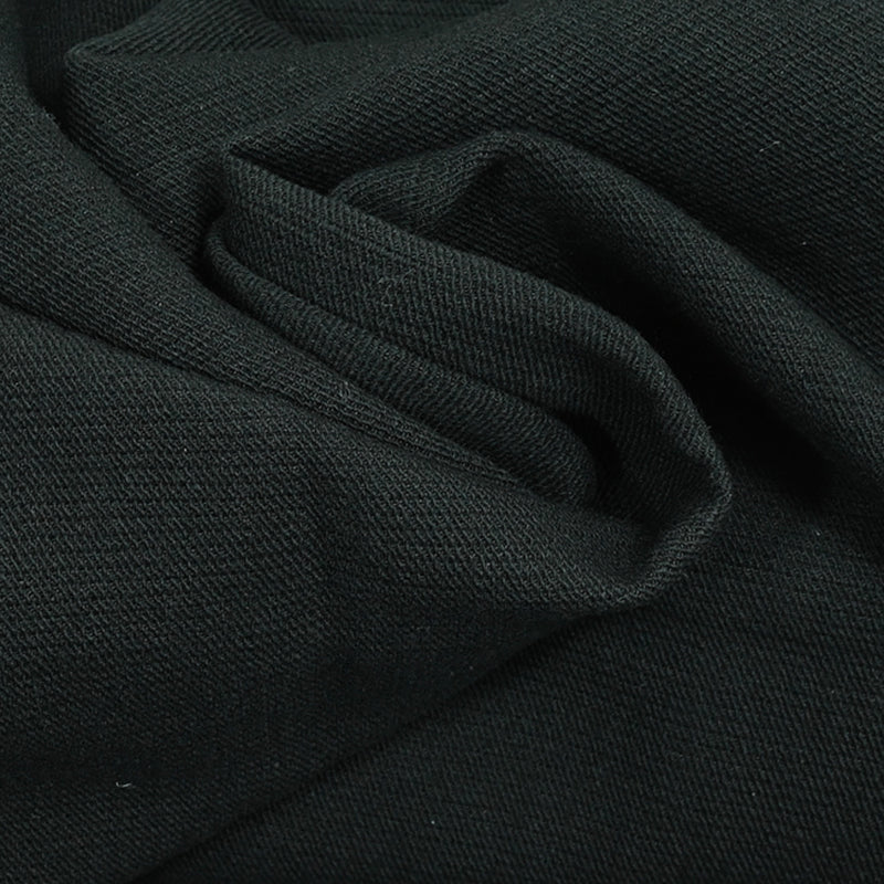 Black mixed wool