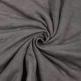 Jersey polyester froissé taupe