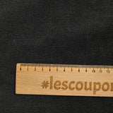 Velours de coton ras fantaisie gris