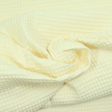 Cotton 100% Cream honeycomb