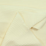 Cotton 100% Cream honeycomb