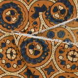 Indian cotton printed Hyderabad camel background