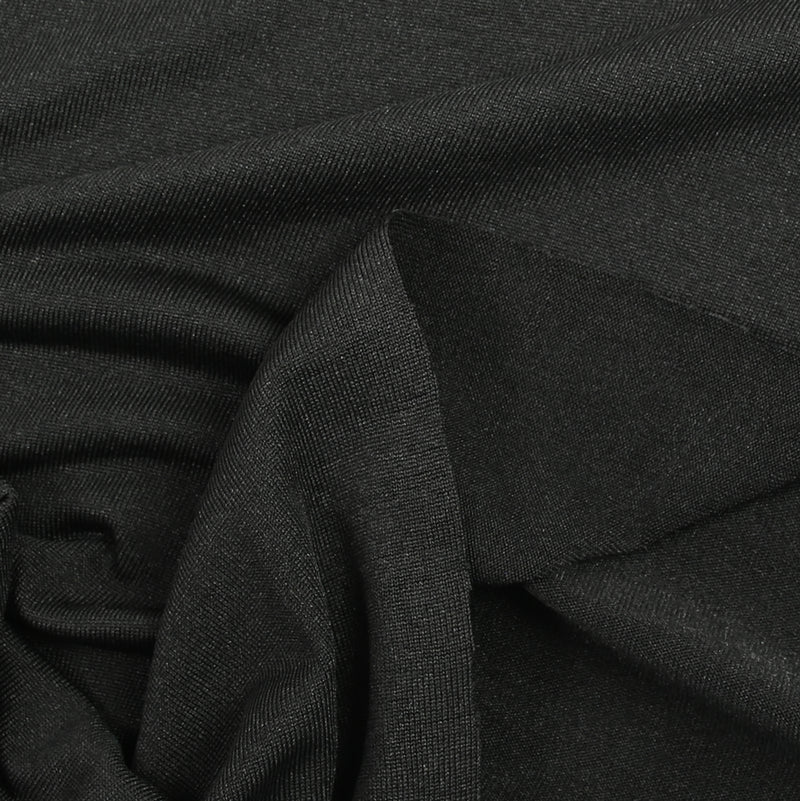Jersey de polyester charbon