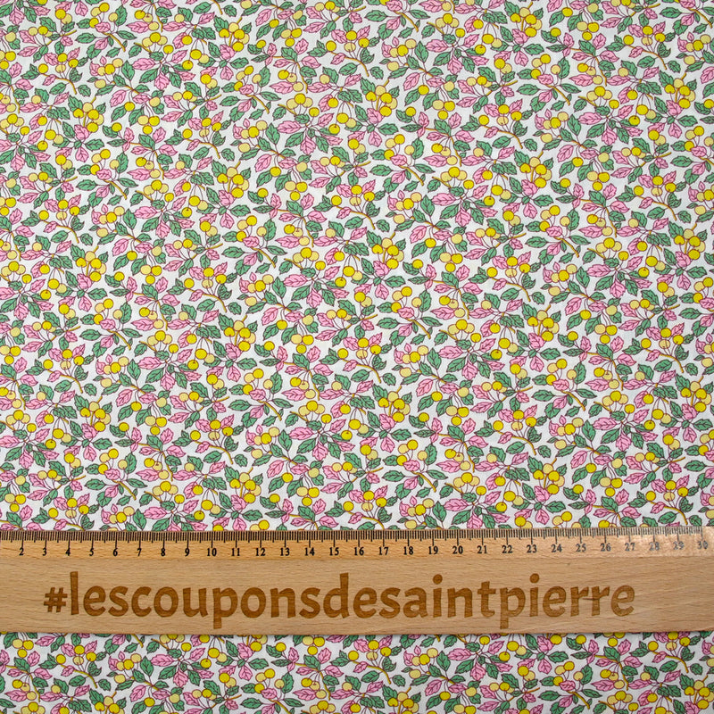 Cotton Liberty ® 150th Colleen's Orcha Amarillo por metro