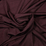 Jersey de polyester prune chiné