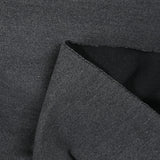 Terciopelo de algodón corto gris