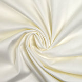 Tissu aspect daim double-face blanc cassé