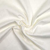 Tissu aspect daim double-face blanc cassé