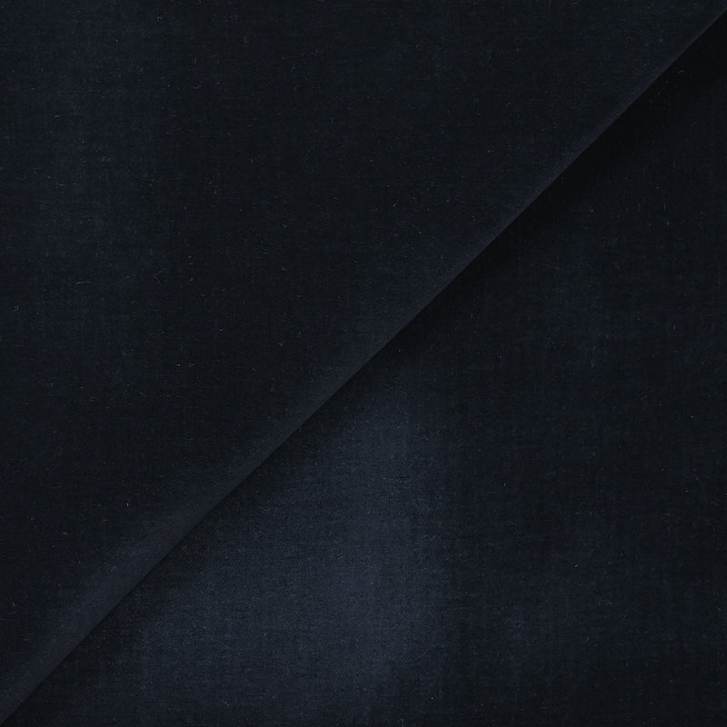 Jean's velours ras de coton bleu nuit