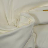 Velours de coton ras blanc cassé