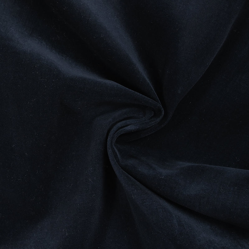 Jean's velours ras de coton bleu nuit