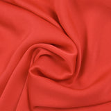 Coral Florencia polyester satin crepe