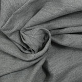 Velours de coton ras sergé double face gris et bleu jean's