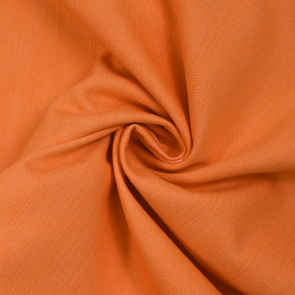 Jean's coton flammé lourd orange