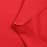 Maille Milano unie rouge