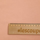 Sergé de viscose rose blush