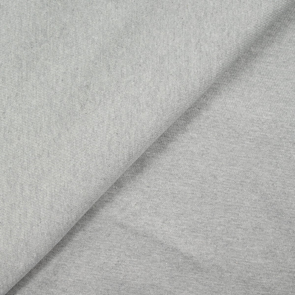 Jersey de polycoton envers piqué gris