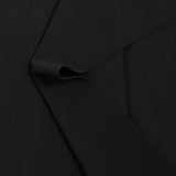Jersey de viscose côtelé Mary noir